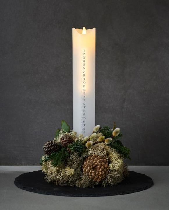 Actual product image Sirius LED candles Advent Calendar silver (1 x)