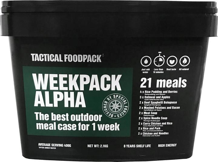 Produktbild Tactical Foodpack Weekpack Alpha (2100 g)