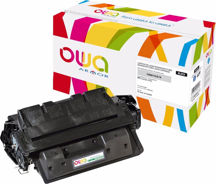 Produktbild Armor OWA Schwarz - kompatibel - Tonerpatrone - für HP LaserJet 4100 (BK)