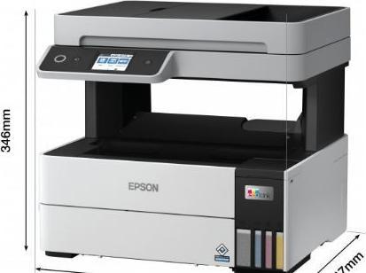 Produktbild Epson EcoTank L6460 All-in-One multifunction device (CIS), 3-in-1, Wi-Fi, Black and white (Tintenpatrone, Farbe)