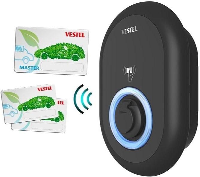 Image du produit Vestel EVC04-AC11 (Type 2, 11 kW, 16 A, Câblé en dur)