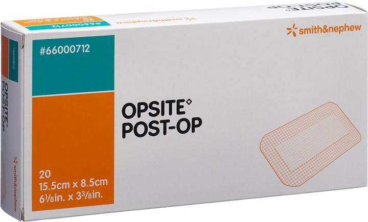 Smith & nephew Wundpflaster Opsite Post-OP 15.5 x 8.5 cm 20 Stück (20 x)