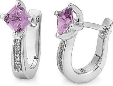 Produktbild Breuning OHRSCHMUCK - E.AMETHYST/Brill. 0,038 Ct. H/si (585, - Gold)