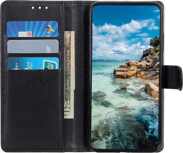 Actual product image MU Classic Litchi Leather Bookcover Series (Asus ROG Phone 5)