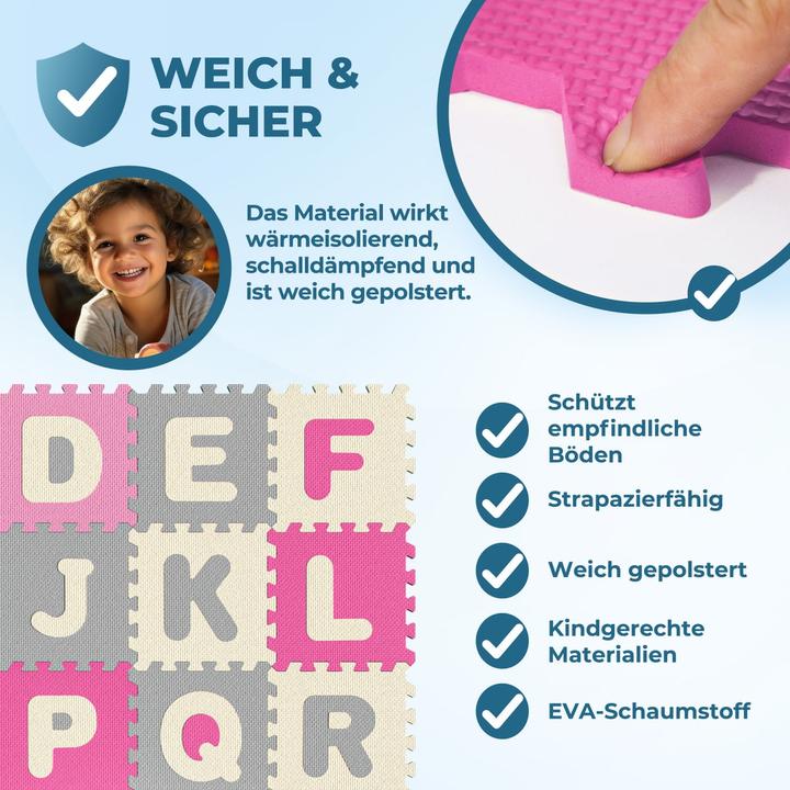 Produktbild Spielwerk Puzzlematte (30 x 30 x 1 cm)