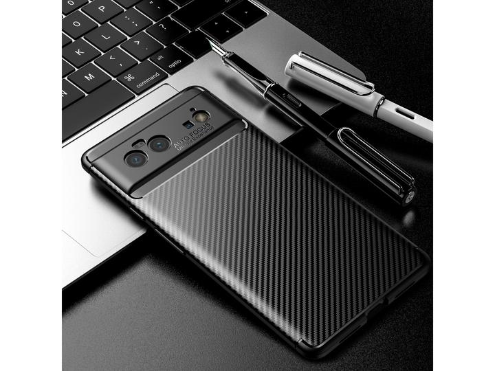 Immagine prodotto Screenguard Custodia Google Pixel 6 Cover Carbon Design TPU (Google Pixel 6)