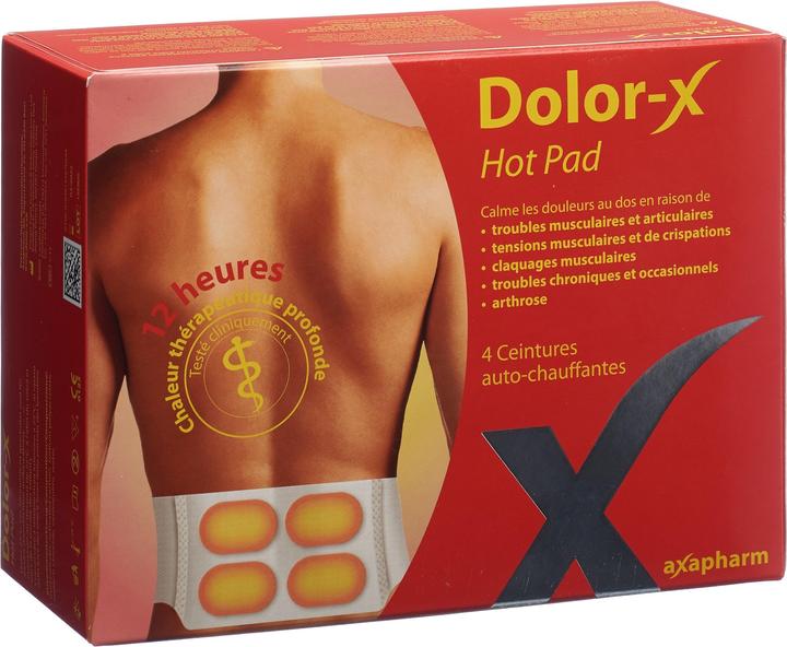 Dolor-X HOT Pad Wärmeumschläge (4 x, 2820 ml, 557 g)