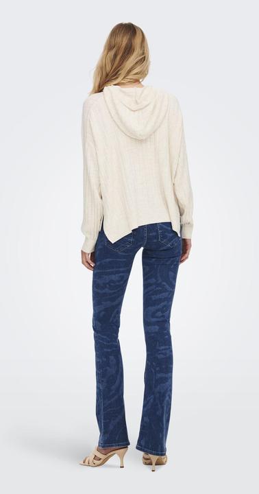 Actual product image Only Hooded knit sweater (M)