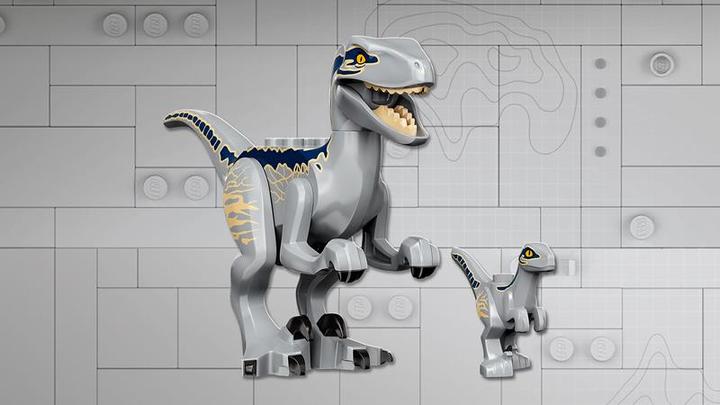 Actual product image LEGO Blue & Beta in the Velociraptor Trap (76946, LEGO Jurassic World)