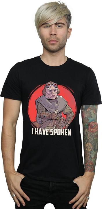Actual product image Star Wars Mens The Mandalorian I Have Spoken T-Shirt (5XL)