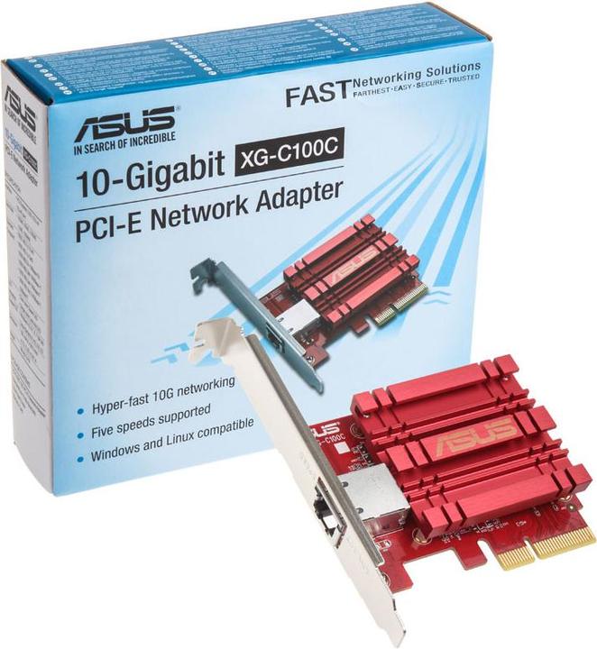 Produktbild ASUS Xg-C100c V2 (Mini PCI Express)