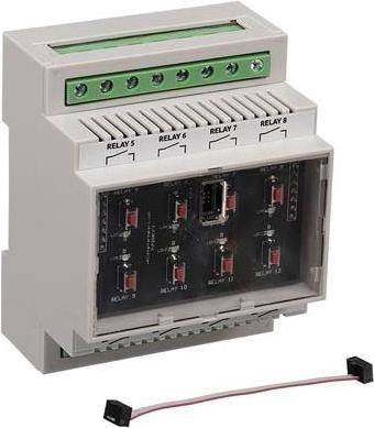Actual product image Velleman Wifi Relay Expansion Card For Din Rail Mounting