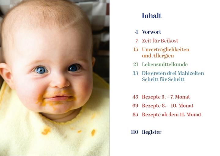 Actual product image Babybrei (German, Natalie Stadelmann, 2021)