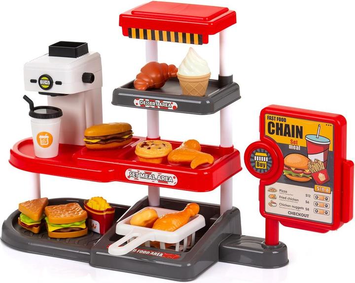 Actual product image Chipolino Toy fast food restaurant