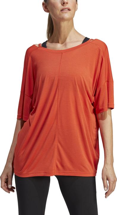 Produktbild adidas W Yoga Studio Open Tee Damen T-Shirt (S)