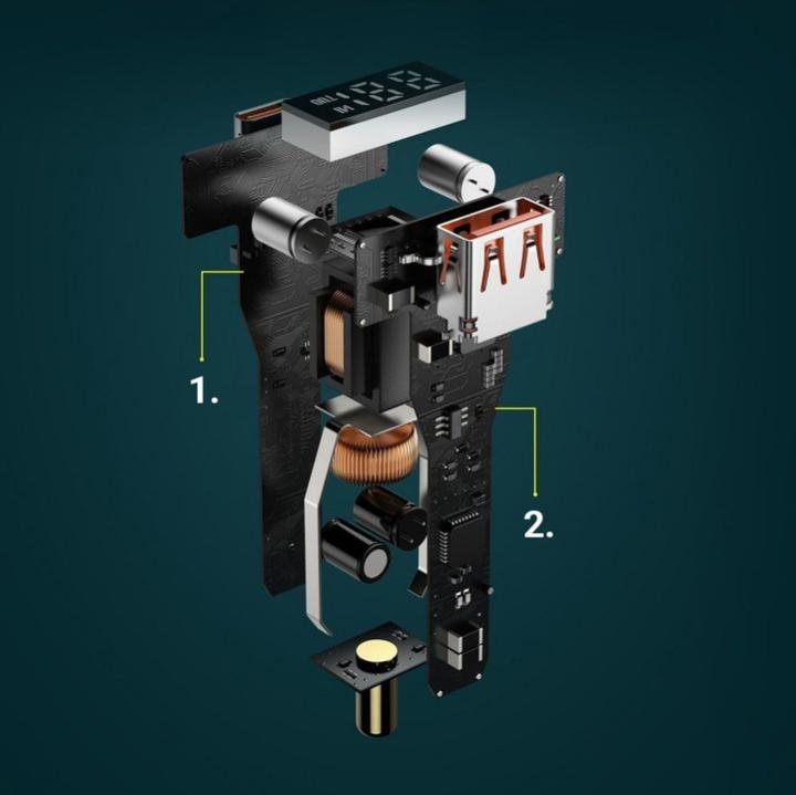 Actual product image Baseus Supreme Car Charger