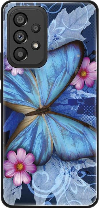 Schmetterling blau