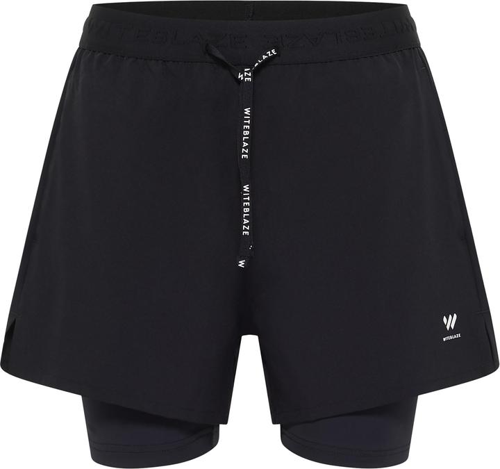 Witeblaze NOS SULU Ladies' 2 in 1 short, schwarz Grösse: 42 (L, XL)