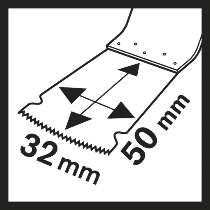 Image du produit Bosch Professional Zubehör Lame de scie plongeante BIM AIZ 32 BSPB, Hard Wood, 50 x 32 mm, lot de 1