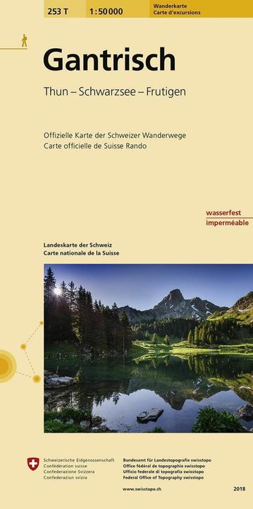 Produktbild Landkarte 253T Gantrisch 1:50'000