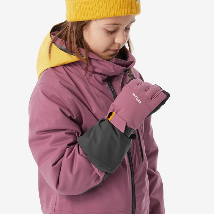 Immagine prodotto Wedze Tuta da sci per bambini calda e impermeabile - 900 rosa (164)