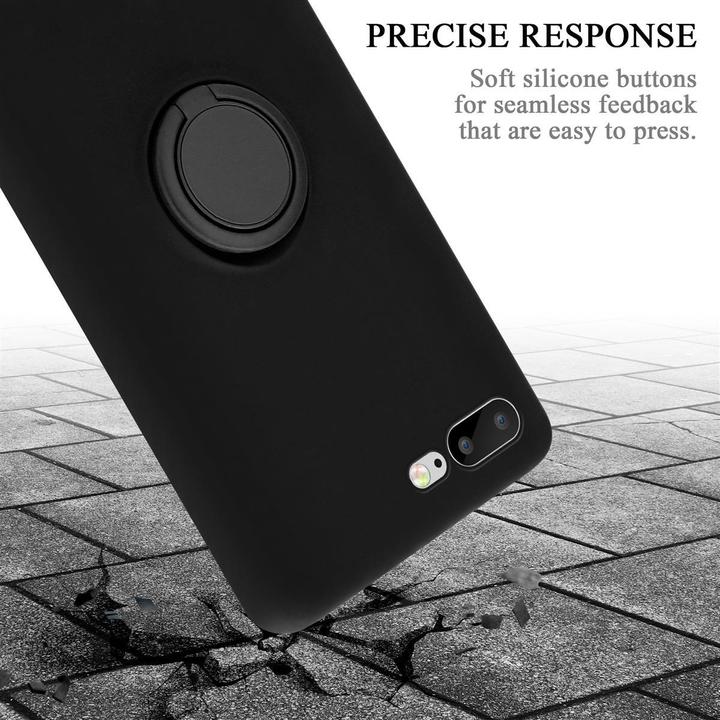 Productafbeelding Cadorabo TPU Vloeibare Ring Silicone Hoesje (Apple iPhone 7 Plus, Apple iPhone 7s Plus)