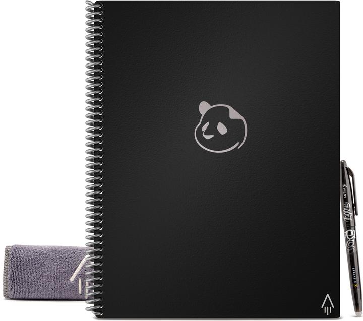 Rocketbook Panda Planer (22 x 28 cm, Liniert, Harter Einband)