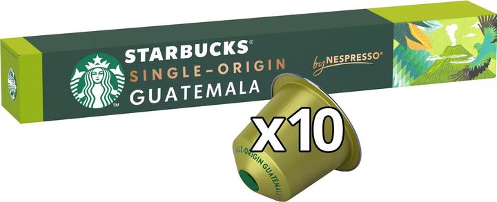 Starbucks Single-Origin Guatemala by Nespresso Blonde Roast Kaffee (10 x Port.)