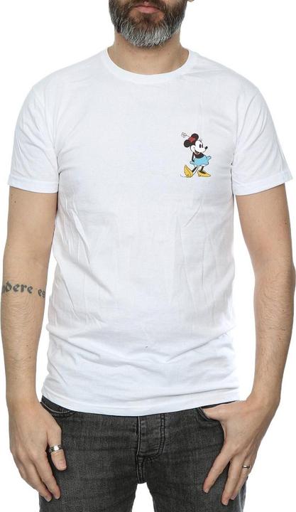 Actual product image Disney Mens Minnie Mouse Kick Chest T-Shirt (XL)