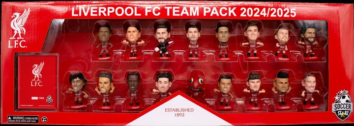 Produktbild Creative Distribution SoccerStarz - Liverpool Team Pack 17 Figur (Version 2024/25)