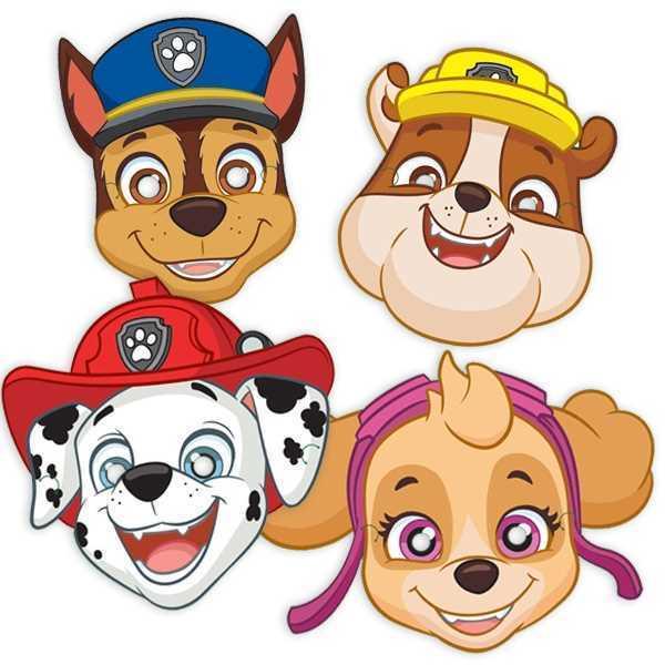 Produktbild Paw Patrol Pat Patrouille Masken