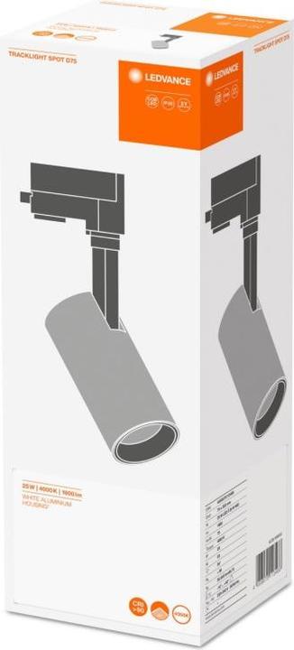 Image du produit Ledvance Spot LED d'intérieur sur rail Blanc froid 75,0 mm x 255,0 mm TRACK (1900 lm)