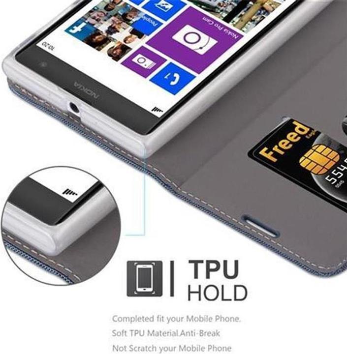 Productafbeelding Cadorabo Boek Jeans Optiek Cover (Nokia Lumia 1020)