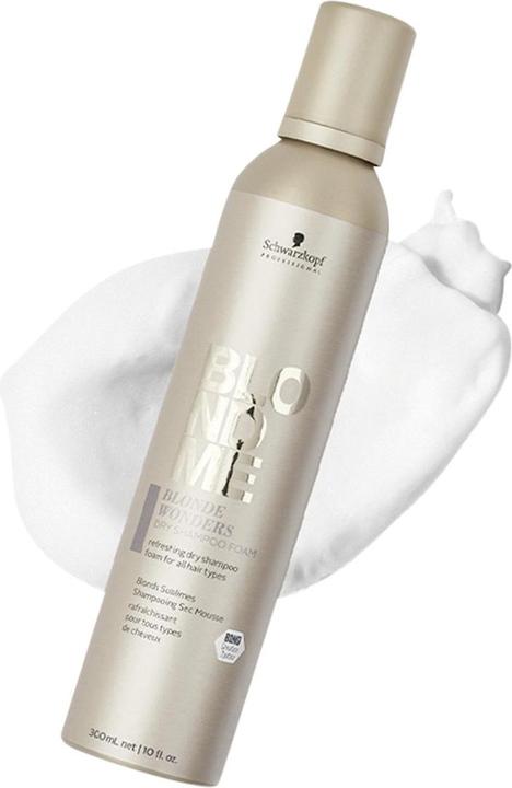 Actual product image Schwarzkopf Blondme - Blonde Wonders Dry Shampoo Foam (300 ml, Dry shampoo)