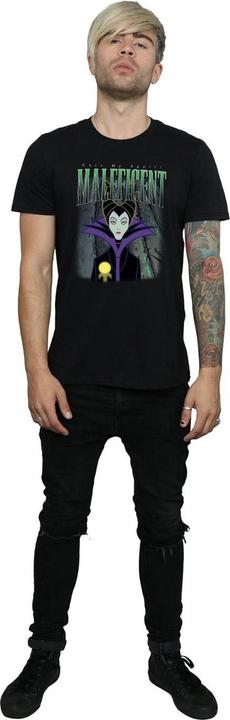 Actual product image Maleficent Mens Montage Cotton T-Shirt (XL)