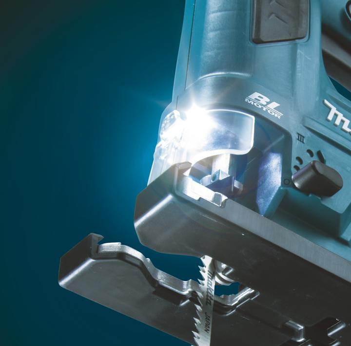 Actual product image Makita JV102DZ Cordless mitre saw 12V MAX, BL motor, without batteries and charger.