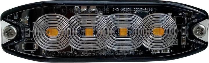 Actual product image Berger & Schröter Frontblitzer / Strassenräumer LED Front- Heckblitzer orange E9