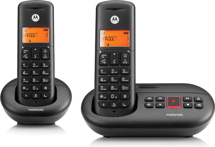 Actual product image Motorola E212 DUO black