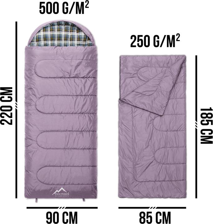 Produktbild Normani Outdoor-Schlafsack Extrem 4-In-1 Antarctica (220 cm)