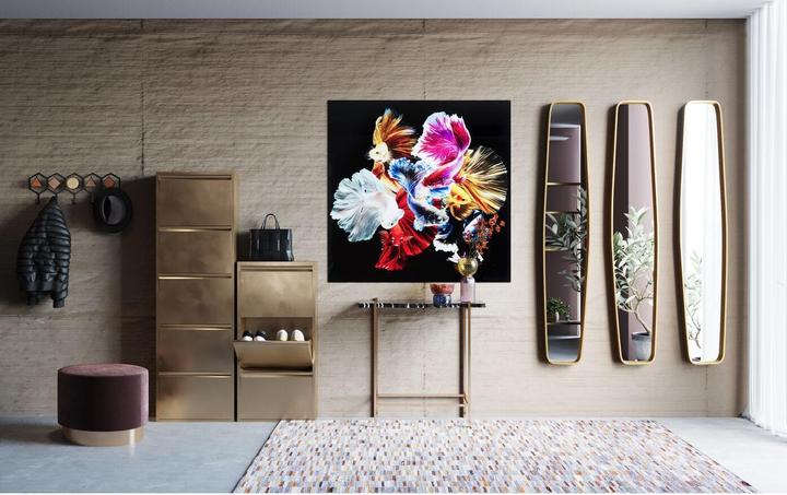 Produktbild Kare Design Schuhkipper Caruso 5-er Bronze (50 x 14 x 170 cm)