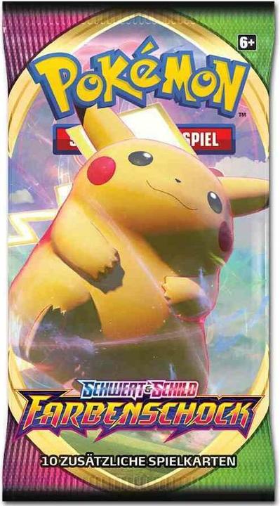 Produktbild Pokémon Schwert und Schild Farbenschock Booster (Deutsch, Booster Pack)