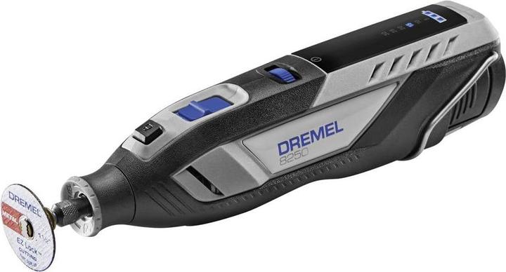 Actual product image Dremel 8250 2.0 Ah 12V Li-Ion 5-tlg. Zubehör