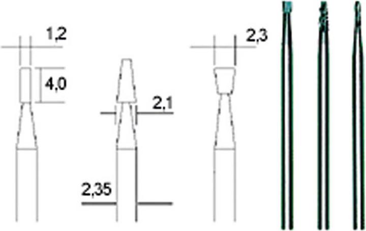 Produktbild Proxxon Hartmetall-Fräser-Set (3-teilig)