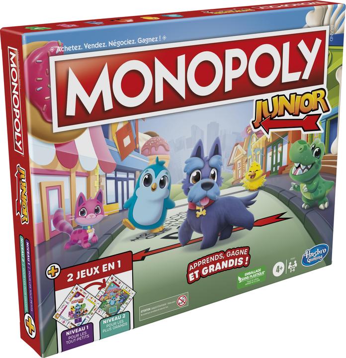 Image du produit Monopoly Junior 2 Games in 1, f (Français)