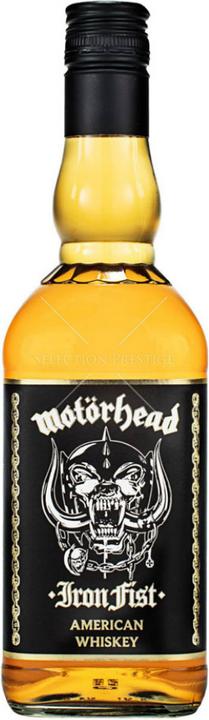 Actual product image Motörhead IRON FIST American whisky (Blended Malt Whisky, 1 x 70 cl)