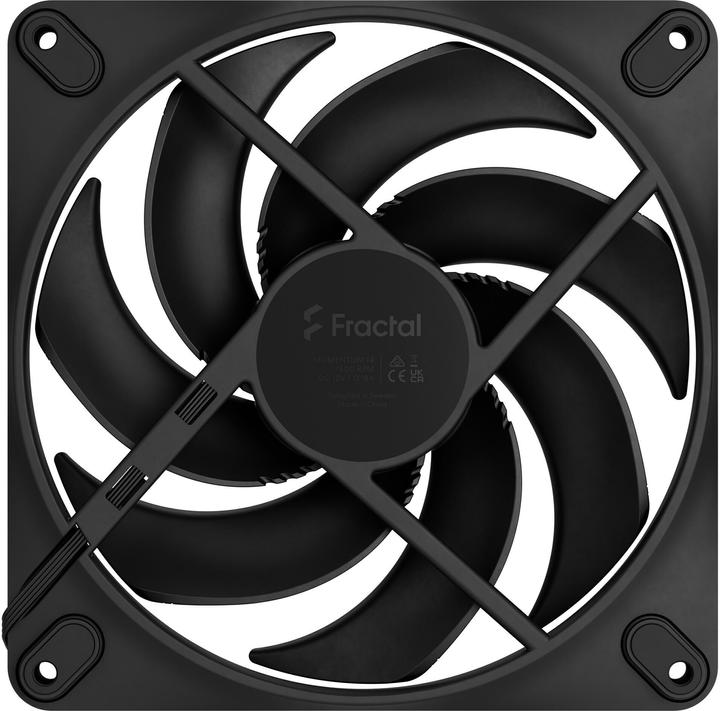 Produktbild Fractal D. Momentum 14 Black (140 mm)