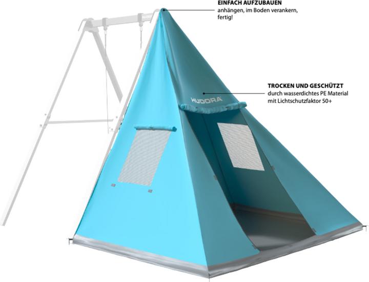 Actual product image Hudora Swing Vario supplementary module tent extension
