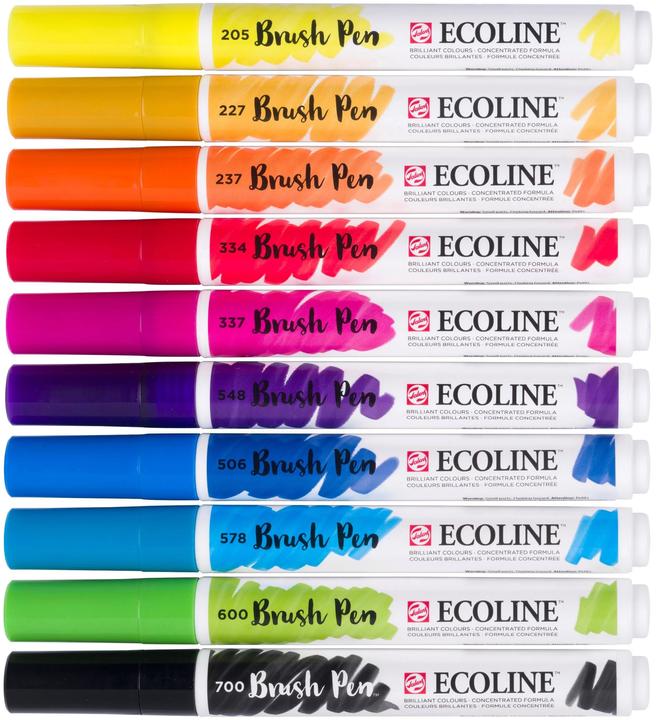 Produktbild Talens Ecoline (Mehrfarbig, 10 x)