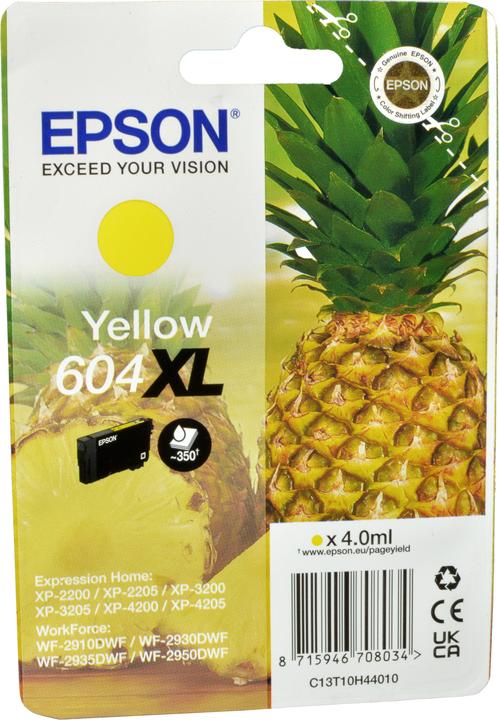 Image du produit Epson 604XL (Y)