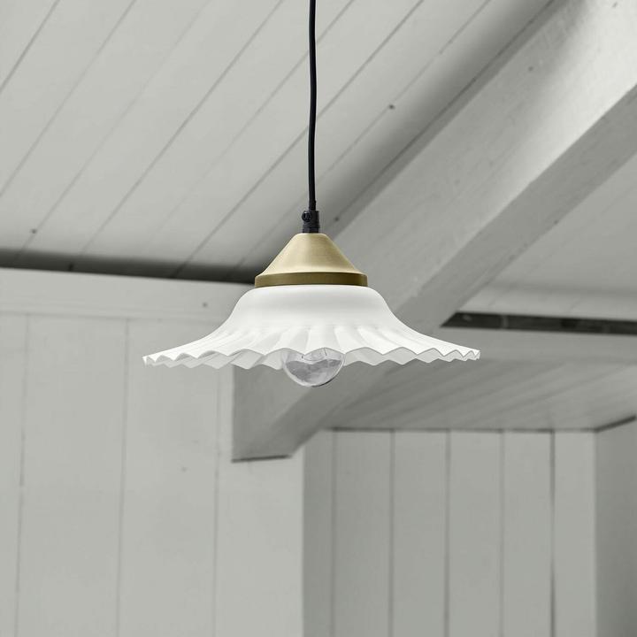 Actual product image Loberon Hanging lamp Breliva white (E27)